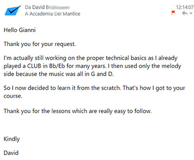 Feedback Studente