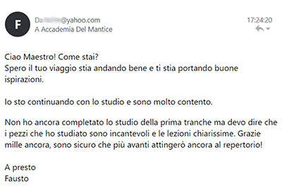Feedback Studente